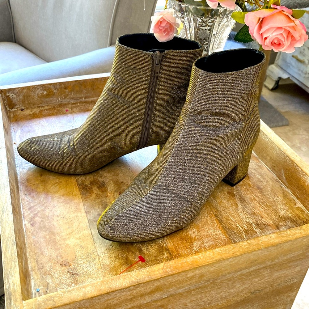Elegant Glitter Ankle Boots by Unisa‎ sz9